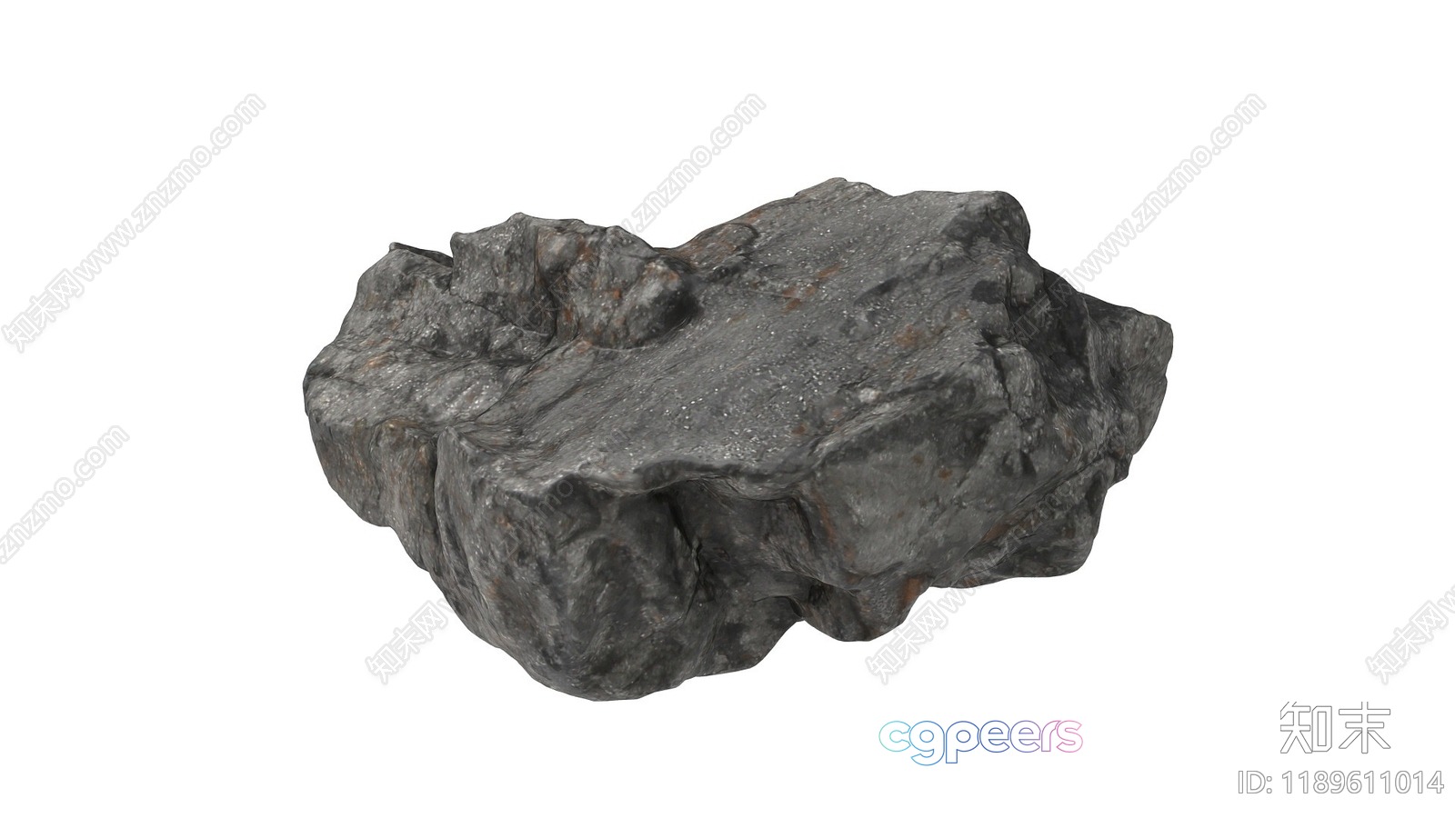 A Gray Rock 3D Model - 14815 - CORONA Render A Gray Rock 3D Model - 14815 - CORONA Render