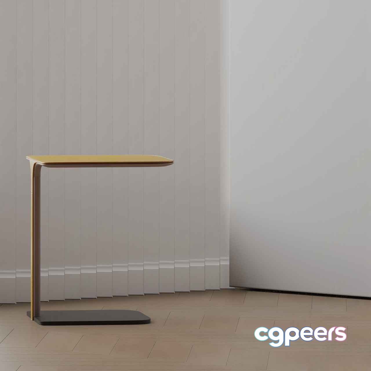 Modern Minimalist Table 3D Model - 8808 - VRAY Render