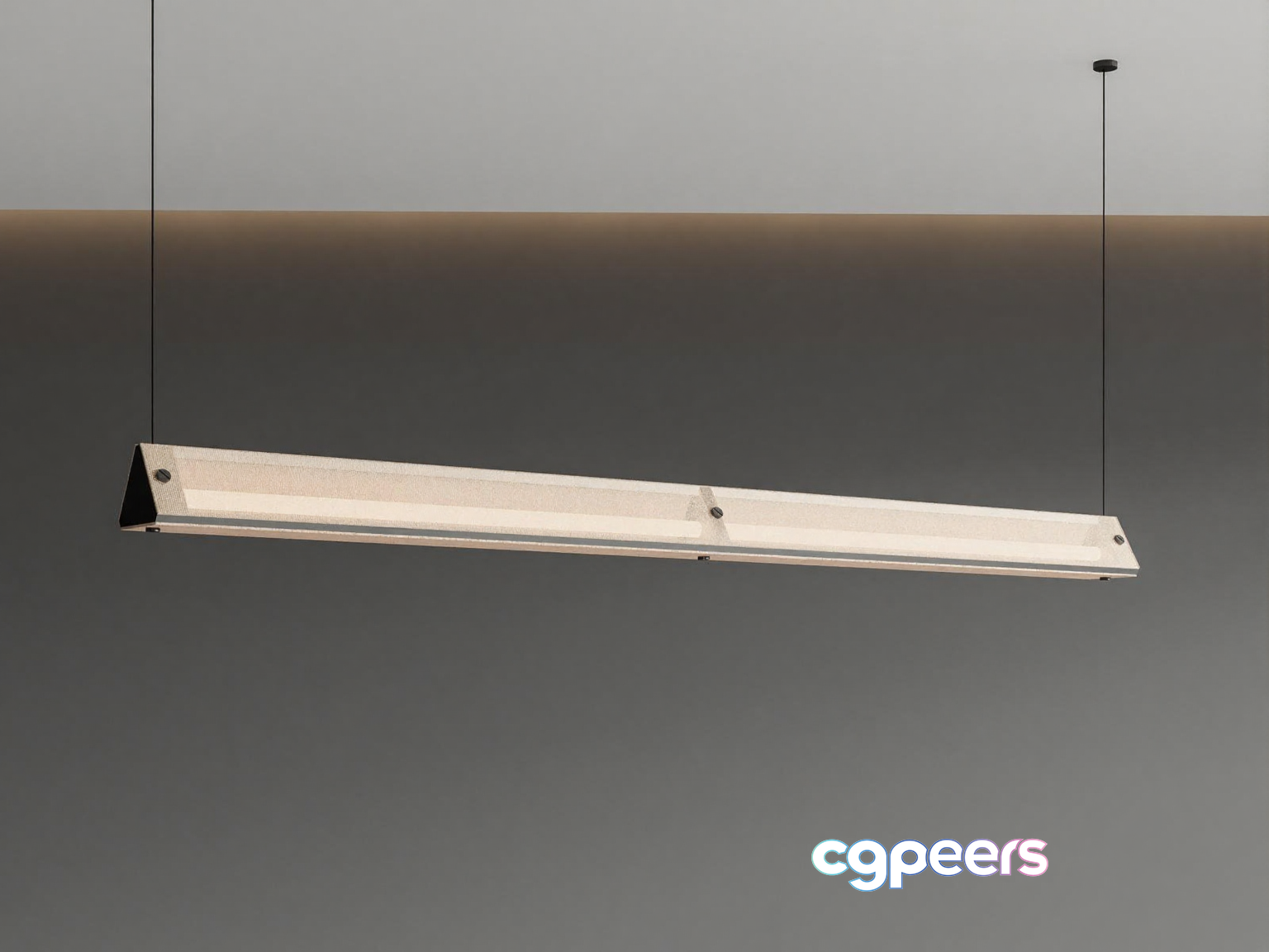 Modern Light Fixture 3D Model - 9347 - VRAY Render
