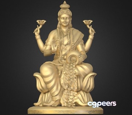 3D Game Assets - Lakshmi Devi 3D Game Assets - Lakshmi Devi