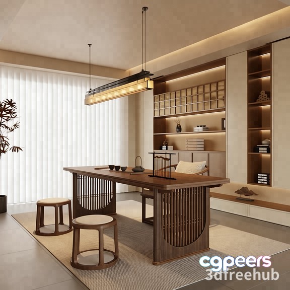 Modern Office Space 3D Model - 22238 - VRAY Render Modern Office Space 3D Model - 22238 - VRAY Render
