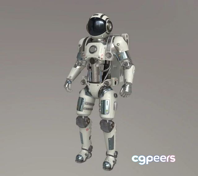 3D Game Assets - Astronaut Robot 3D Game Assets - Astronaut Robot