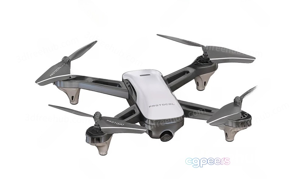 A Drone 3D Model - 5534 - VRAY Render A Drone 3D Model - 5534 - VRAY Render