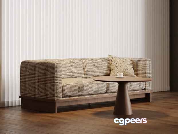 Modern Living Room 3D Model - 2588 - VRAY Render Modern Living Room 3D Model - 2588 - VRAY Render