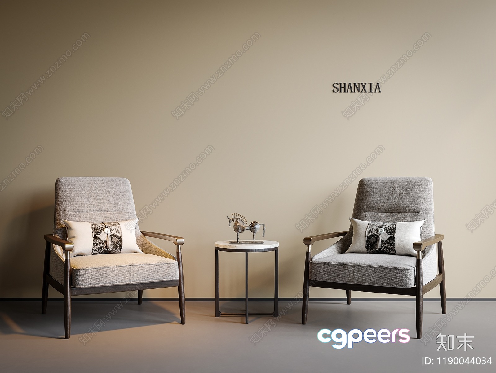 Modern Living Room 3D Model - 3950 - CORONA Render Modern Living Room 3D Model - 3950 - CORONA Render