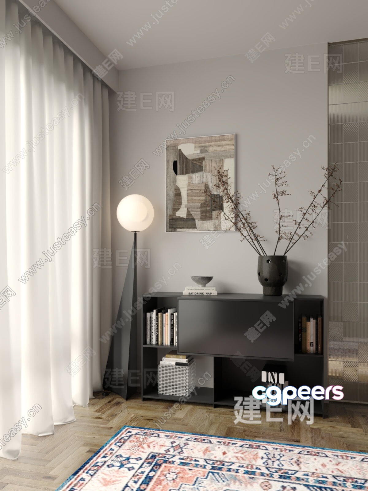 Modern Home Decor 3D Model - 10848 - VRAY Render Modern Home Decor 3D Model - 10848 - VRAY Render