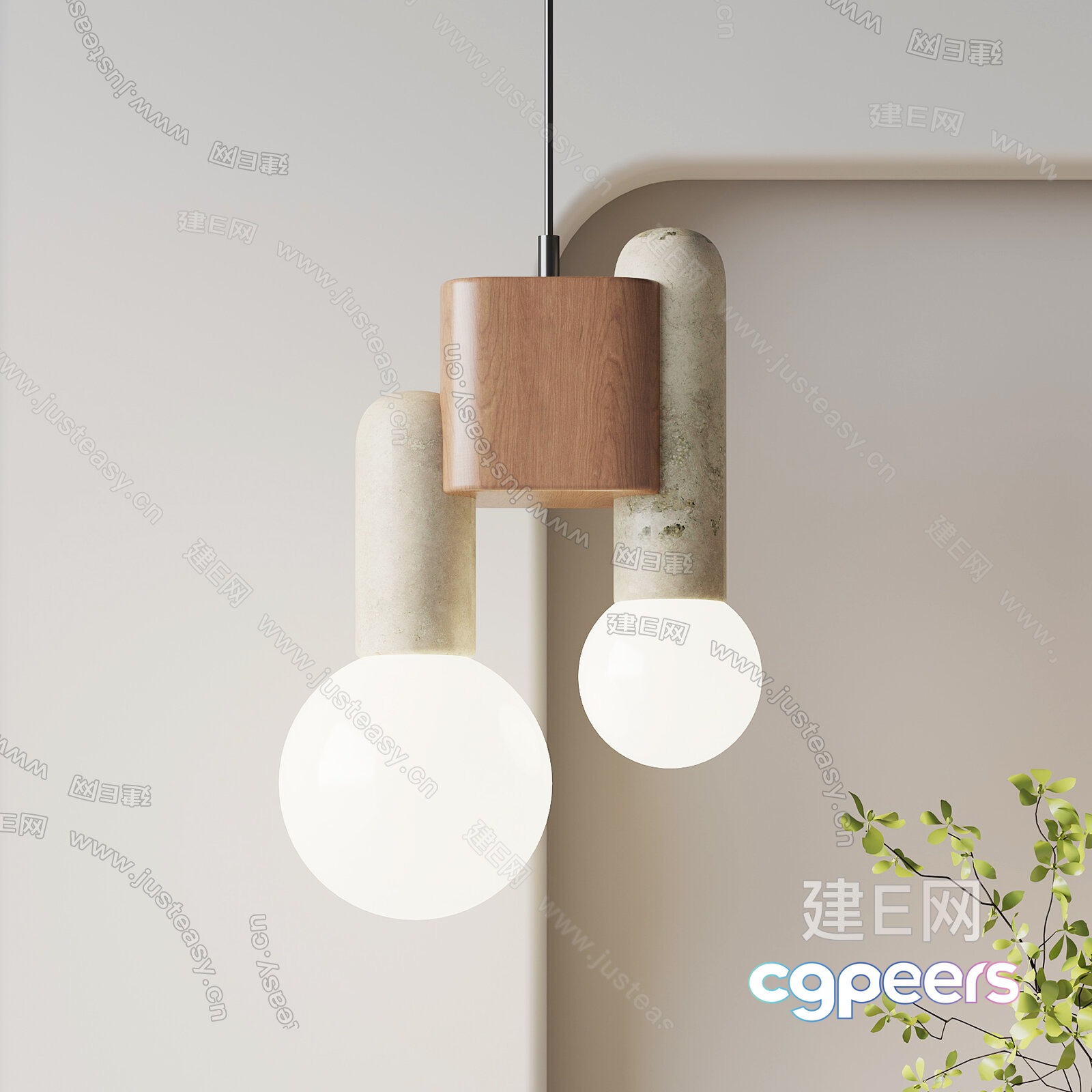 Modern Light Fixture 3D Model - 13570 - VRAY Render Modern Light Fixture 3D Model - 13570 - VRAY Render