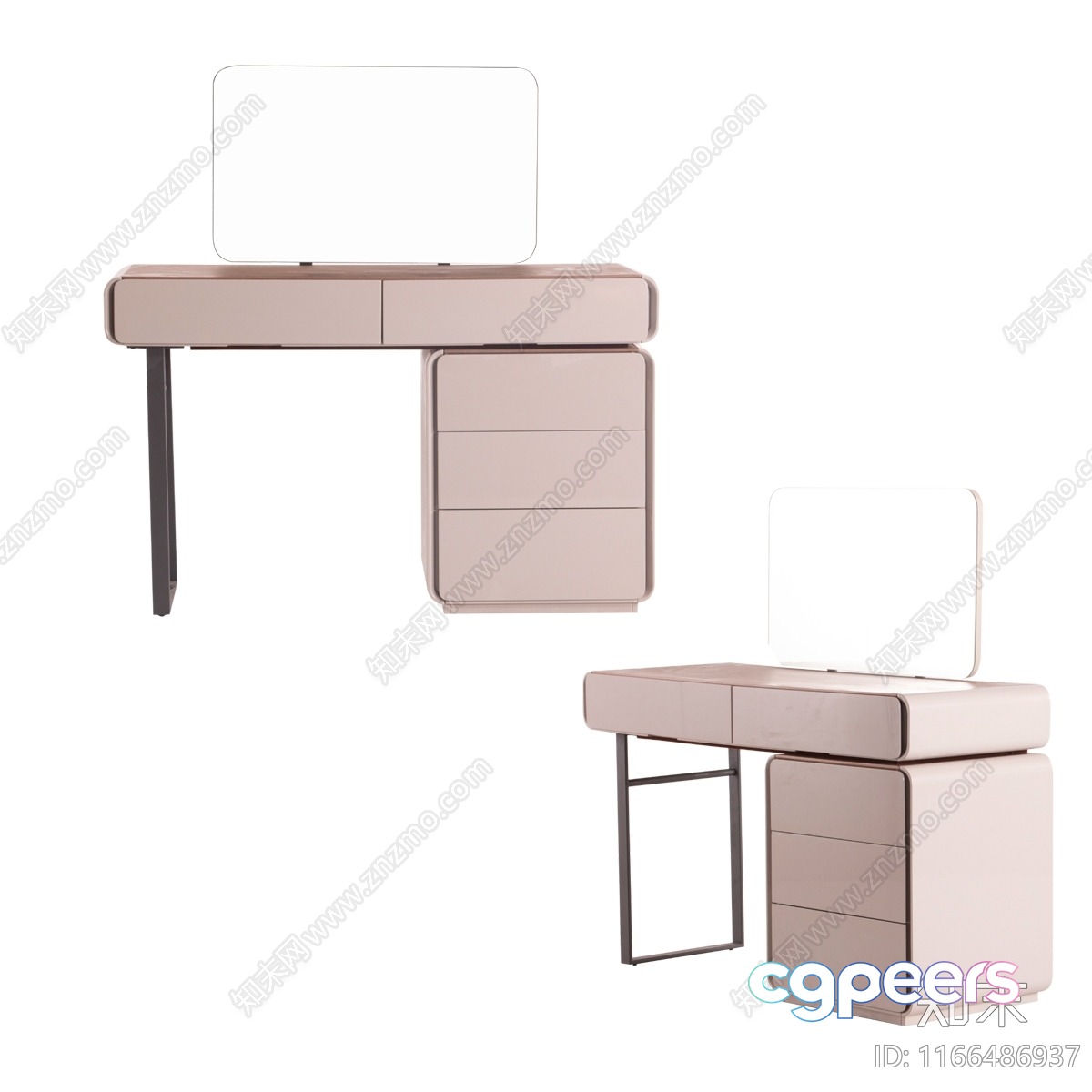 Modern Desk Furniture 3D Model - 1892 - VRAY Render Modern Desk Furniture 3D Model - 1892 - VRAY Render