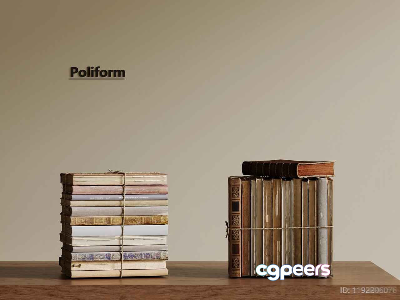 Stack Of Books 3D Model - 23403 - VRAY Render Stack Of Books 3D Model - 23403 - VRAY Render