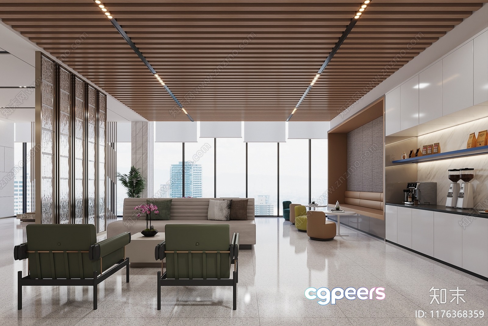 Modern Living Room 3D Model - 22780 - VRAY Render Modern Living Room 3D Model - 22780 - VRAY Render