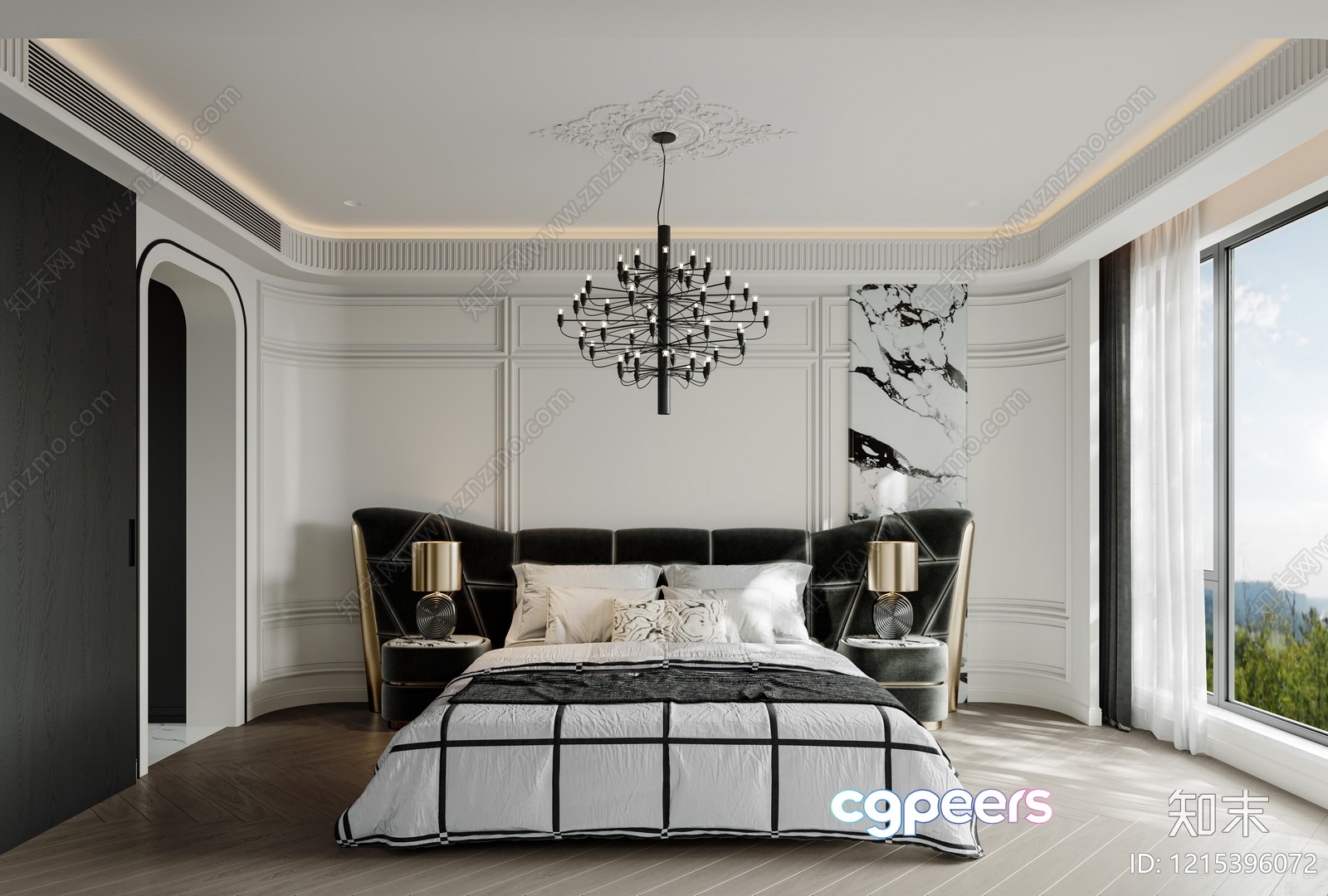 Cozy Bedroom 3D Model - 13909 - VRAY Render Cozy Bedroom 3D Model - 13909 - VRAY Render