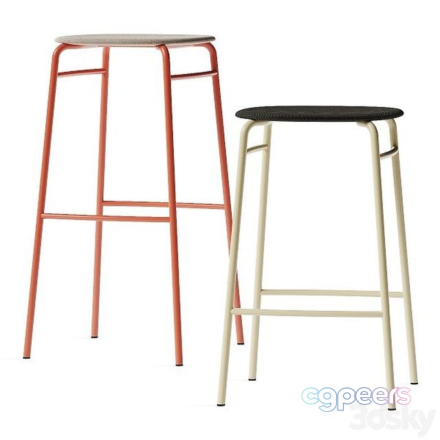 3ds Max Free - De Vorm Twist Pet Bar Stools 3ds Max Free - De Vorm Twist Pet Bar Stools