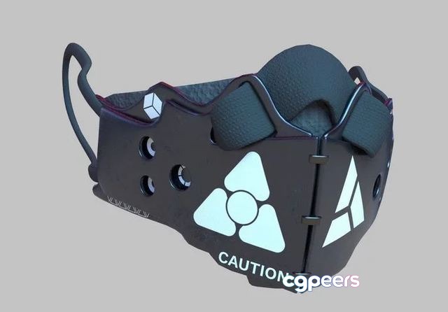 3D Game Assets - Facemask Techwear Scifi Cyberpunk Low-poly 3D Game Assets - Facemask Techwear Scifi Cyberpunk Low-poly