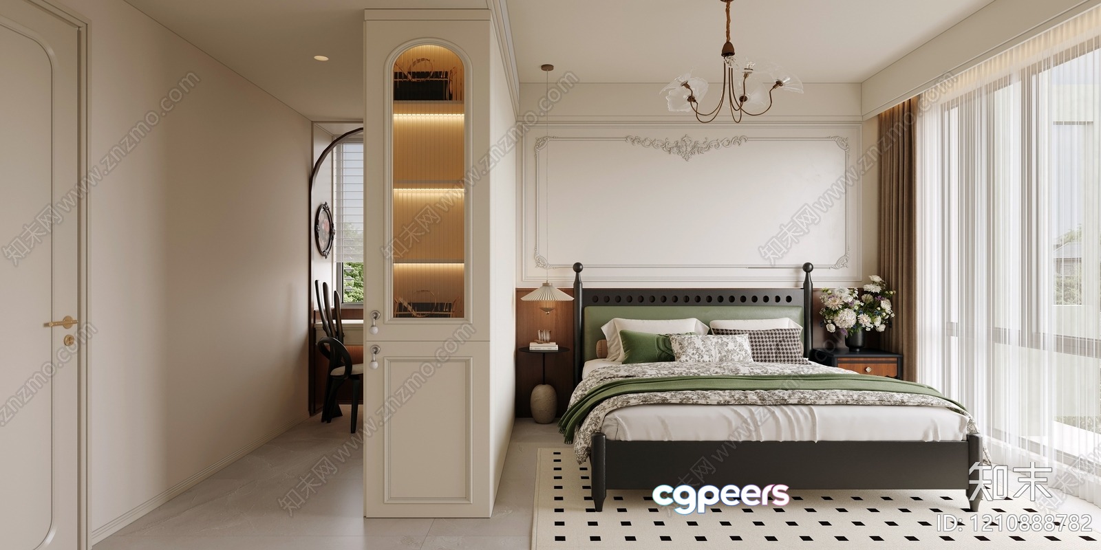 Cozy Bedroom 3D Model - 21005 - VRAY Render Cozy Bedroom 3D Model - 21005 - VRAY Render