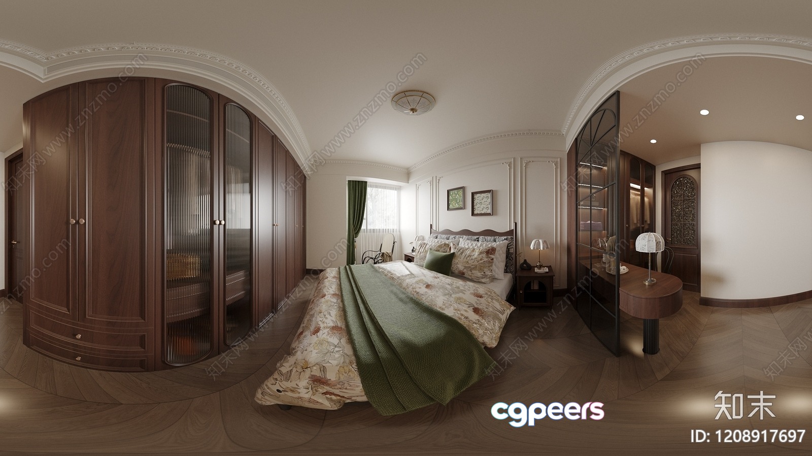 Cozy Bedroom 3D Model - 19056 - VRAY Render
