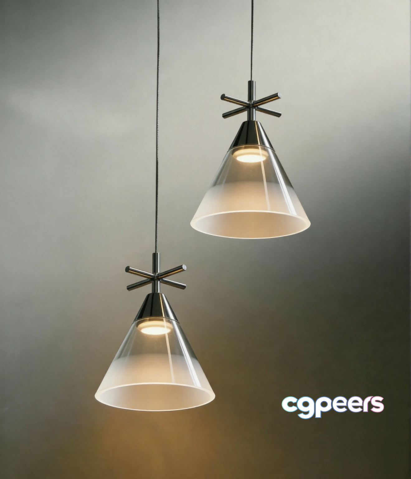 Modern Light Fixtures 3D Model - 6560 - VRAY Render