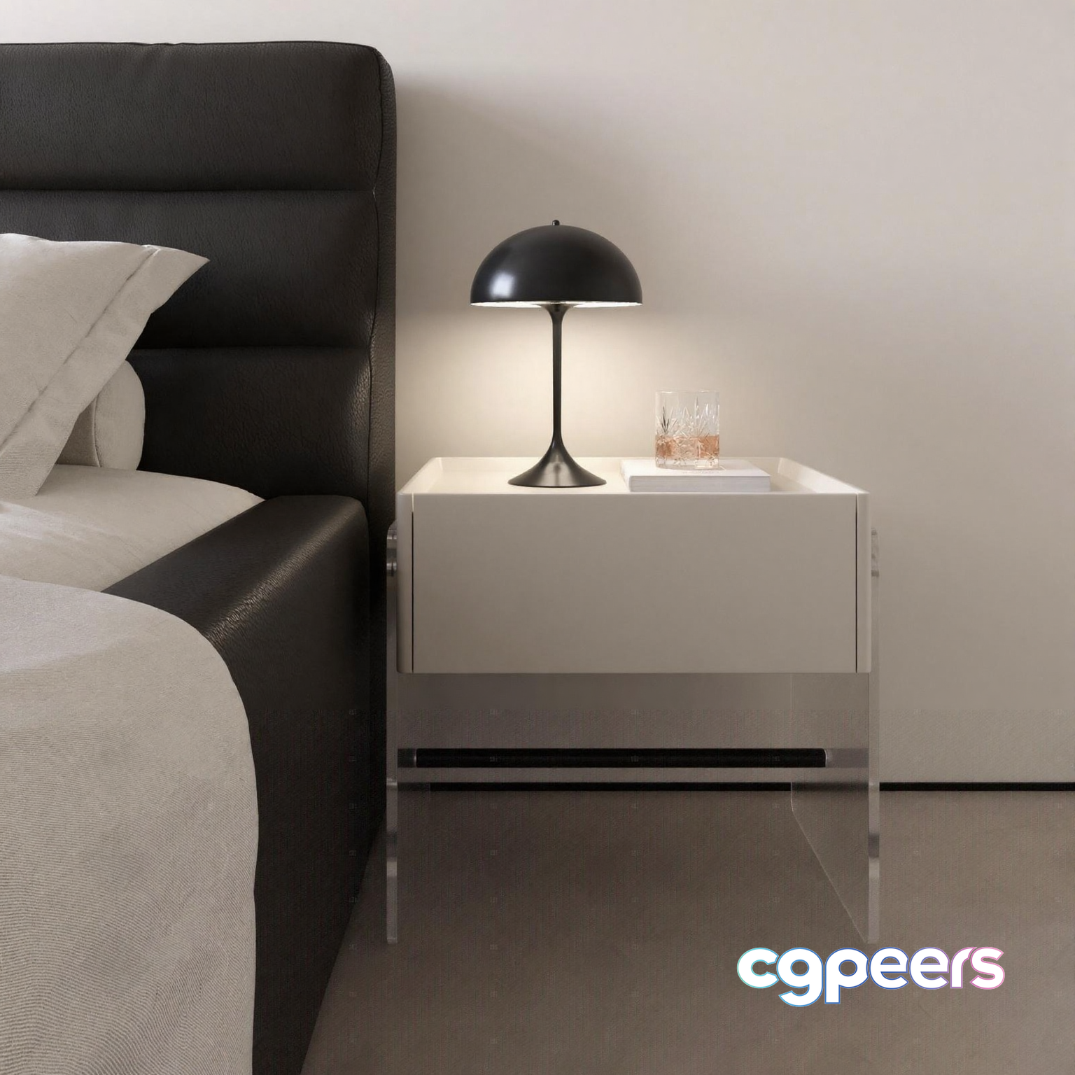 Cozy Bedroom 3D Model - 2782 - VRAY Render
