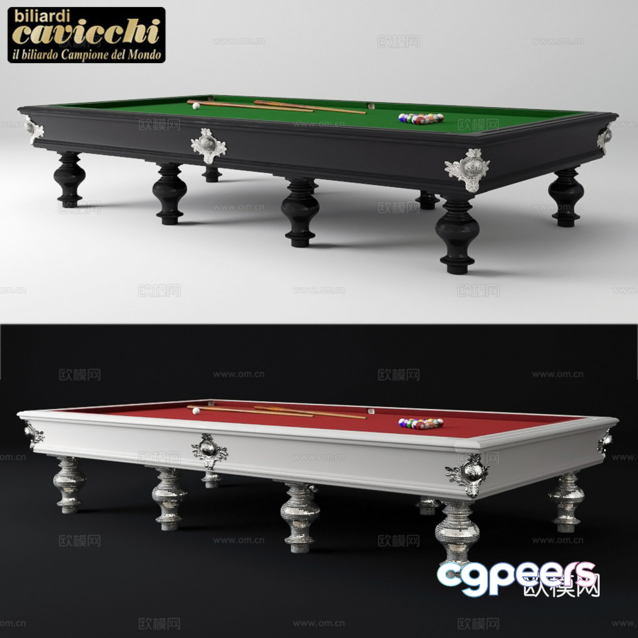 A Billiard Table 3D Model - 1881 - VRAY Render A Billiard Table 3D Model - 1881 - VRAY Render