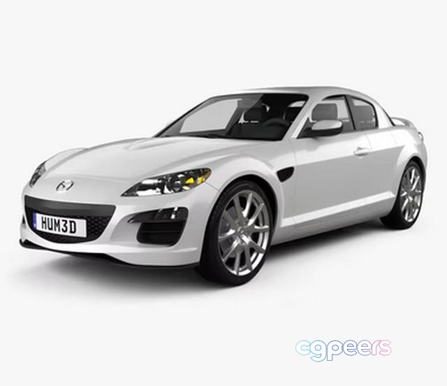 3D Game Assets - Mazda RX-8 2011 3D Game Assets - Mazda RX-8 2011