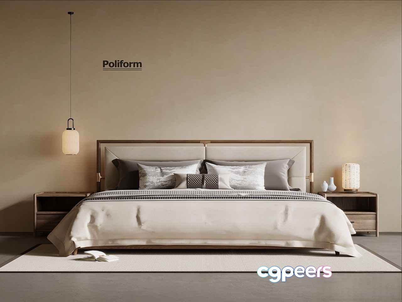 Cozy Bedroom 3D Model - 17618 - VRAY Render Cozy Bedroom 3D Model - 17618 - VRAY Render