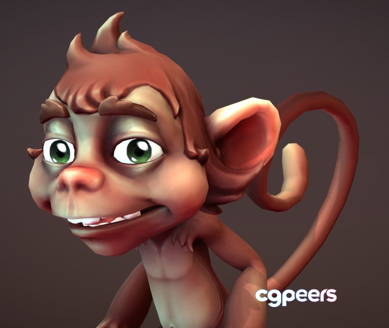 3D Game Assets - Monkey 3D Game Assets - Monkey