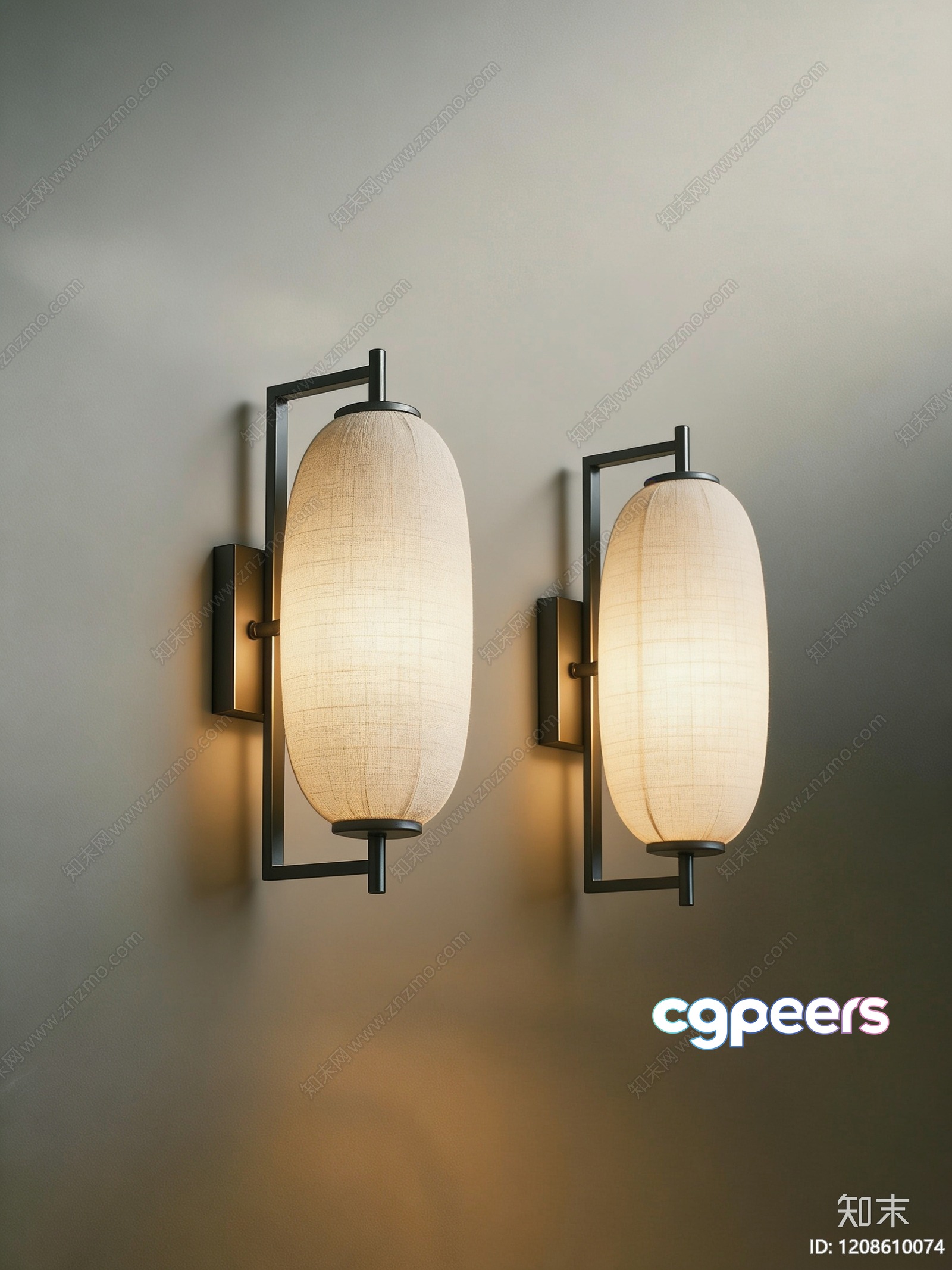 Modern Light Fixtures 3D Model - 8438 - CORONA Render