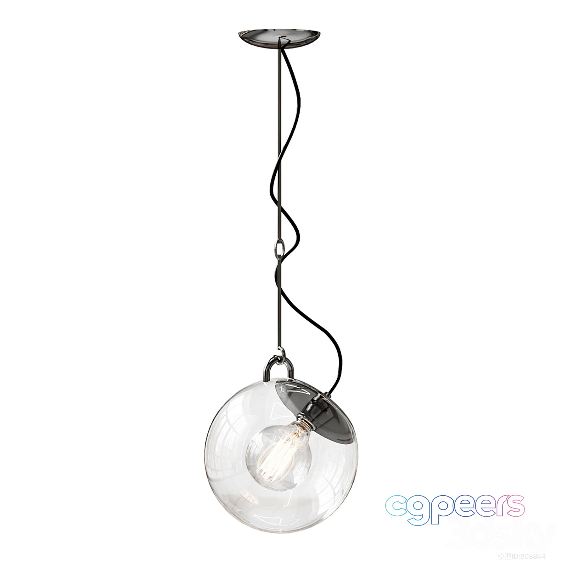 Light Fixture With A Bulb 3D Model - 22986 - VRAY Render Light Fixture With A Bulb 3D Model - 22986 - VRAY Render