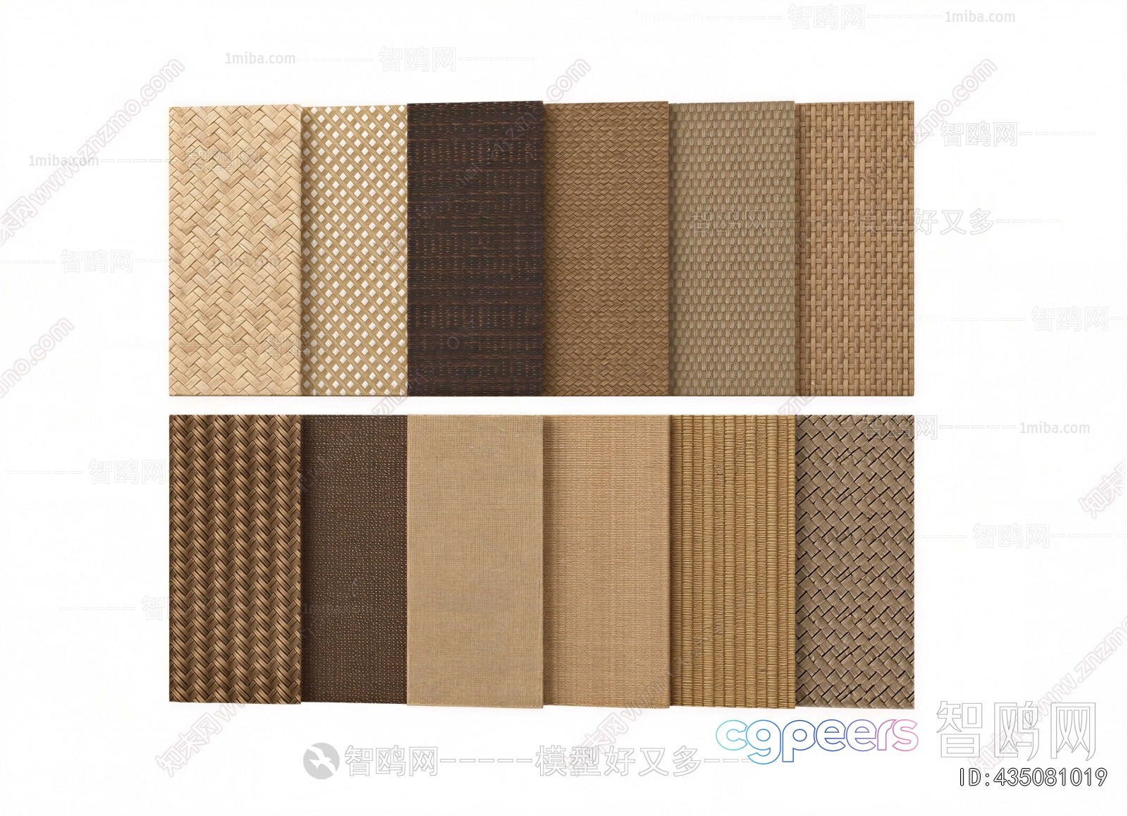 Fabric Samples 3D Model - 21529 - VRAY Render Fabric Samples 3D Model - 21529 - VRAY Render