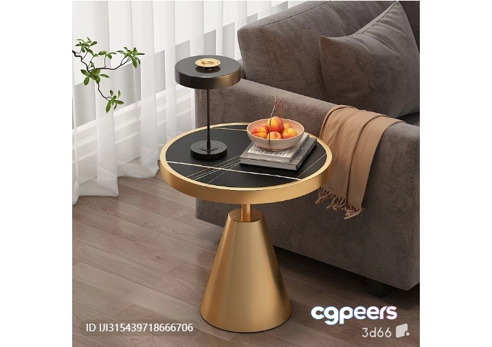 Modern Side Table 3D Model - 8350 - VRAY Render Modern Side Table 3D Model - 8350 - VRAY Render