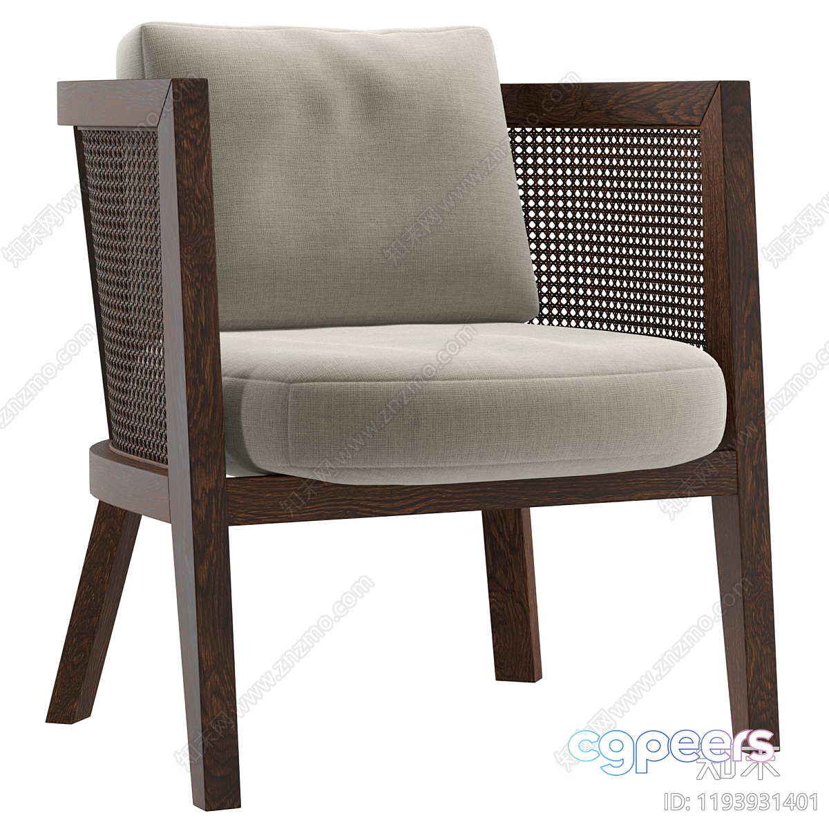 Wooden Chair 3D Model - 479 - CORONA Render