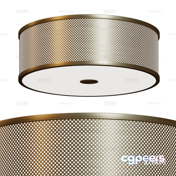 Gold Light Fixture 3D Model - 6644 - CORONA Render Gold Light Fixture 3D Model - 6644 - CORONA Render