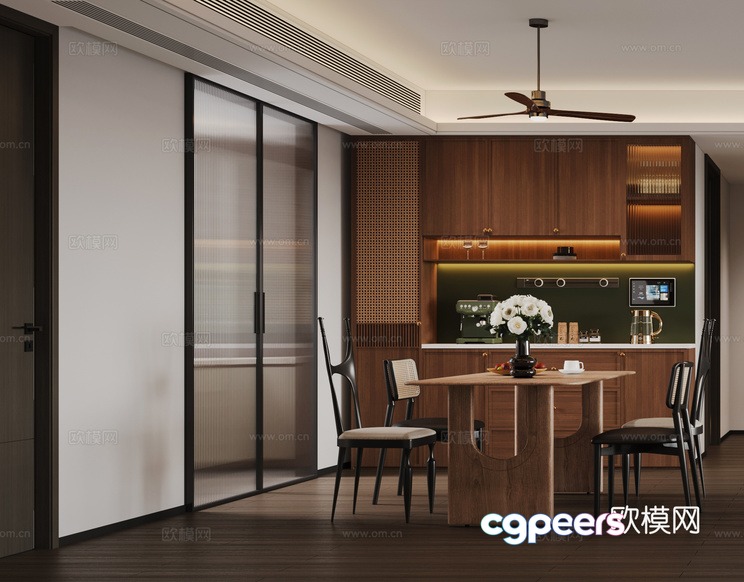 Modern Kitchen Design 3D Model - 16469 - CORONA Render Modern Kitchen Design 3D Model - 16469 - CORONA Render