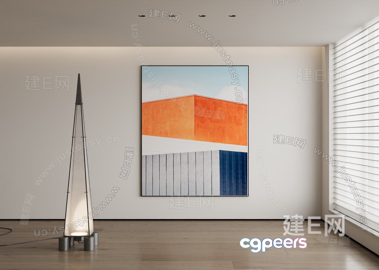 Modern Living Room 3D Model - 3161 - VRAY Render Modern Living Room 3D Model - 3161 - VRAY Render