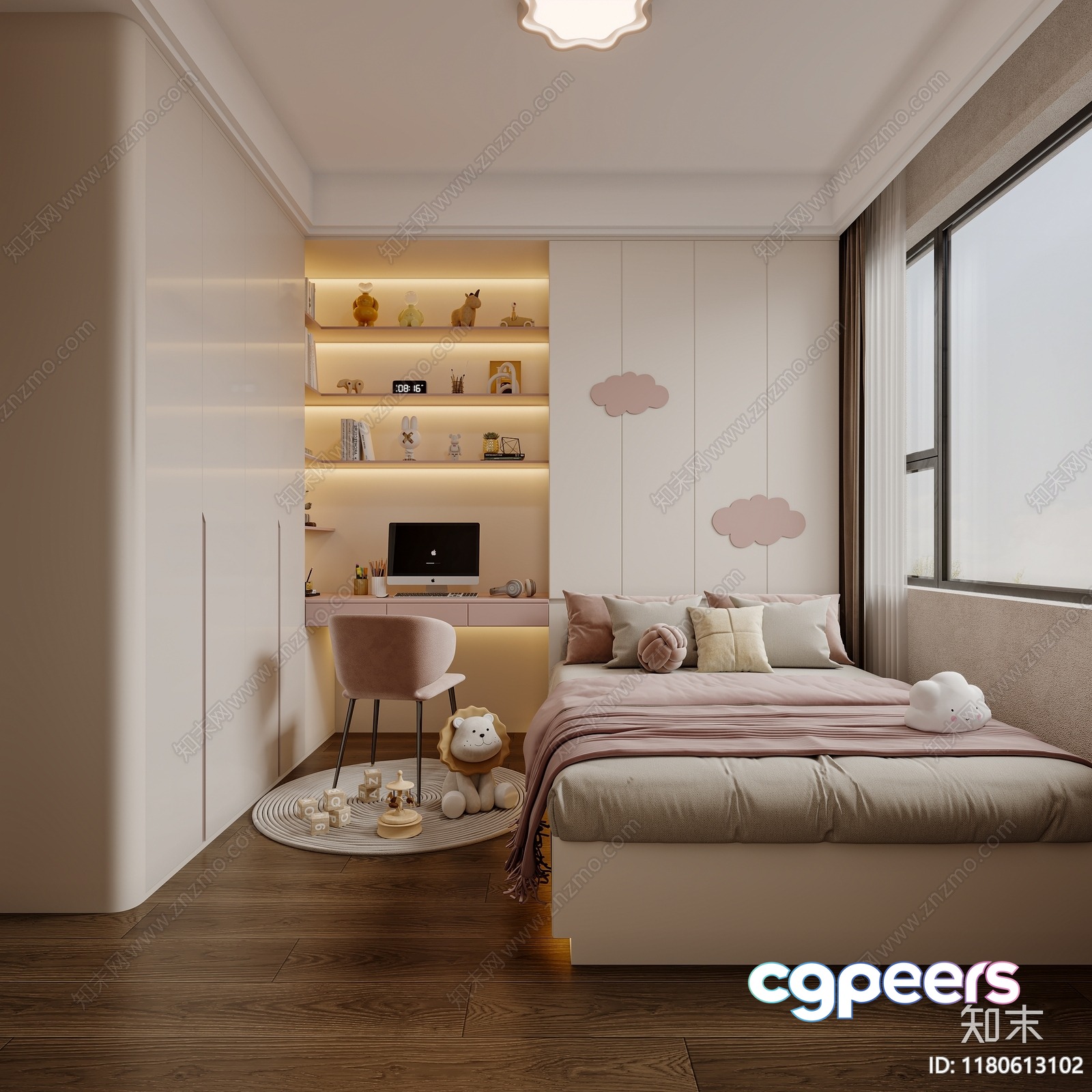 Cozy Bedroom 3D Model - 14522 - CORONA Render Cozy Bedroom 3D Model - 14522 - CORONA Render
