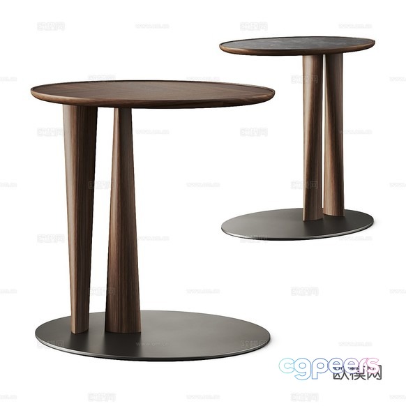Two Small Tables 3D Model - 13473 - CORONA Render