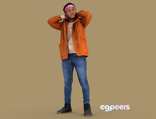 3D Game Assets - Guy Is Waiting 3D Game Assets - Guy Is Waiting