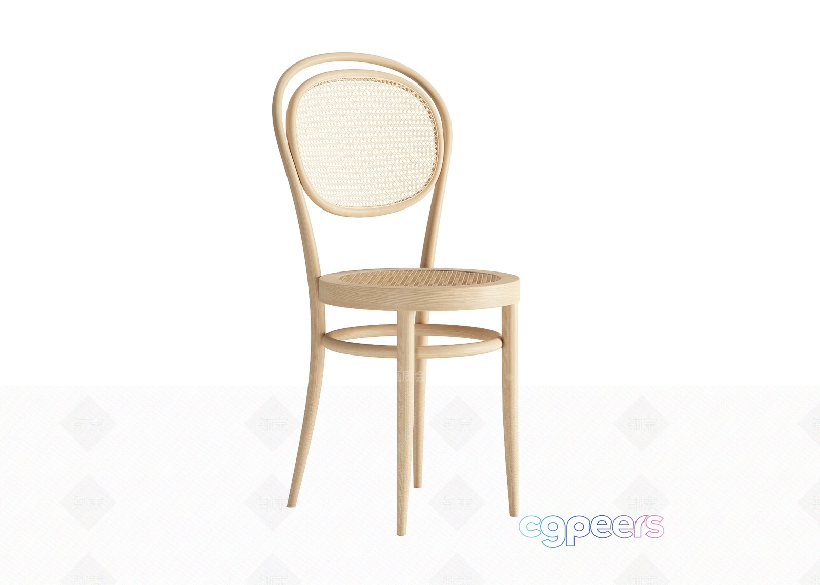 Wooden Dining Chair 3D Model - 17163 - VRAY Render Wooden Dining Chair 3D Model - 17163 - VRAY Render