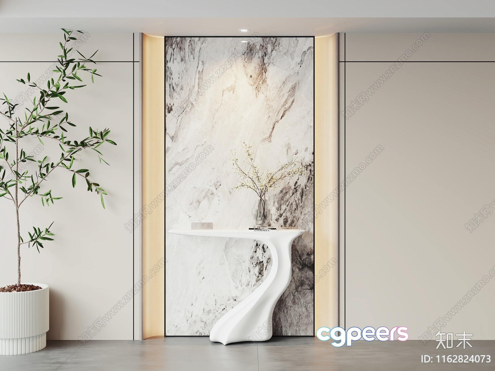 Modern Minimalist Interior Design 3D Model - 13362 - VRAY Render Modern Minimalist Interior Design 3D Model - 13362 - VRAY Render
