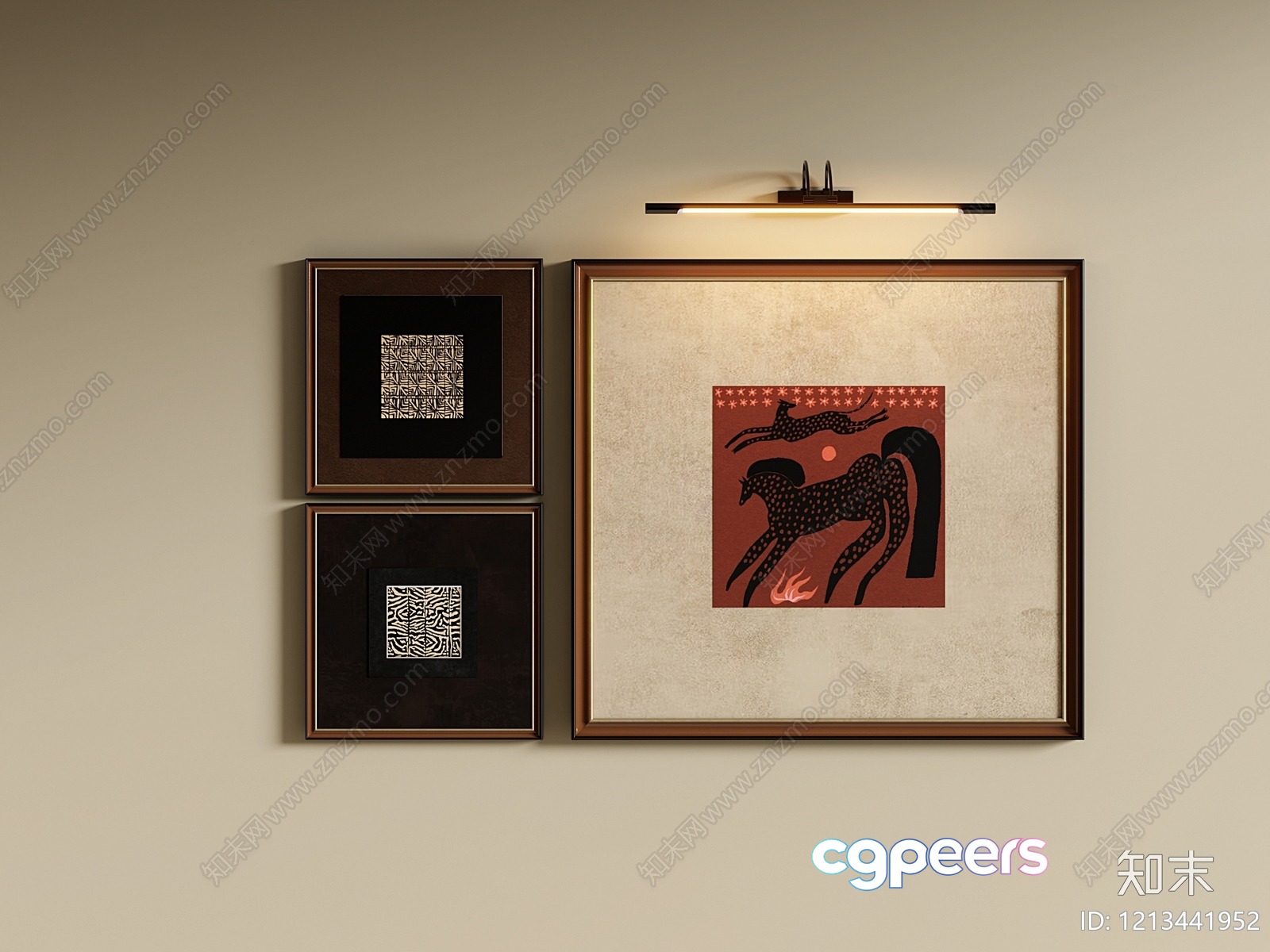 Modern Living Room 3D Model - 20988 - VRAY Render Modern Living Room 3D Model - 20988 - VRAY Render