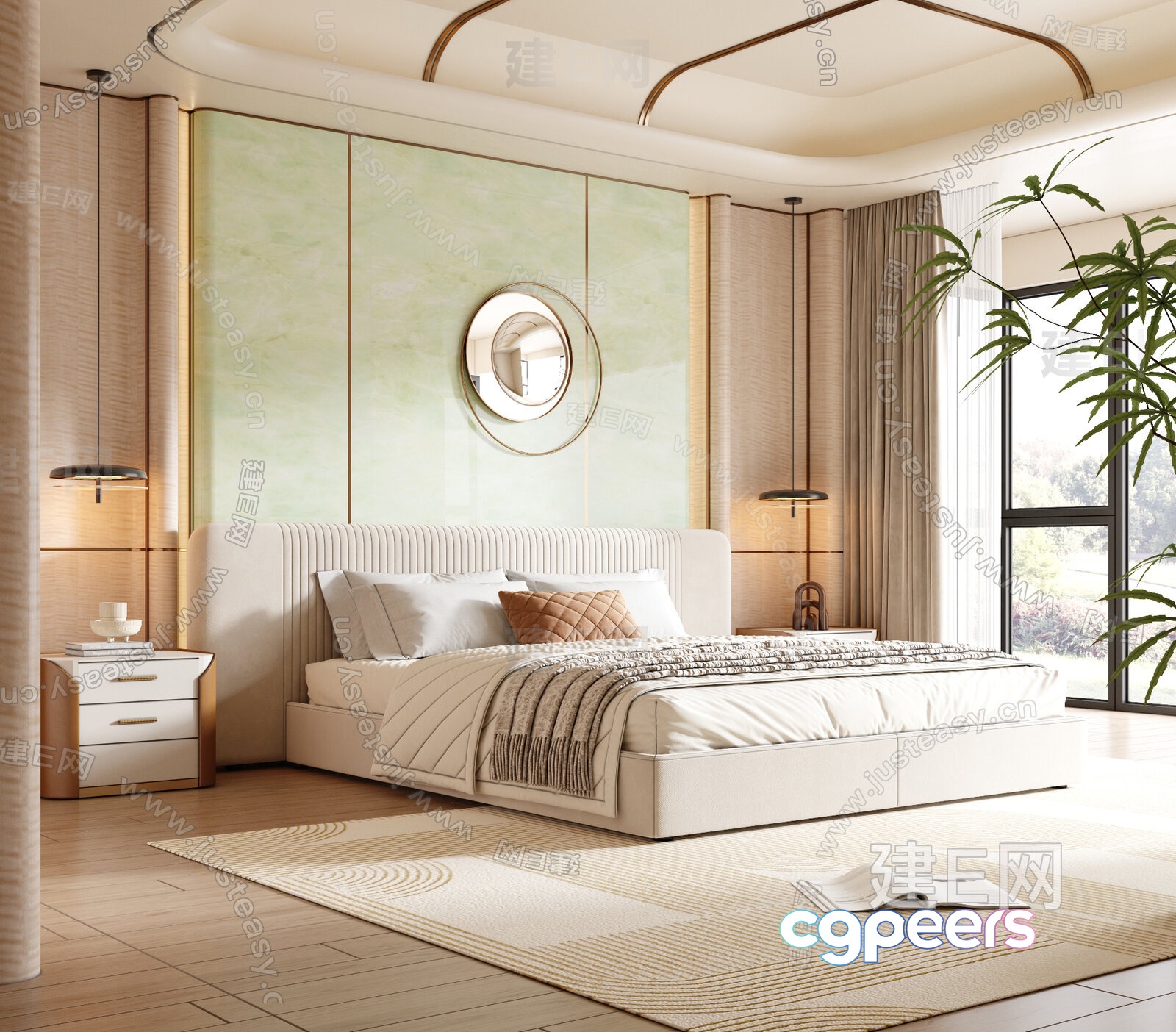 Cozy Bedroom 3D Model - 16776 - VRAY Render Cozy Bedroom 3D Model - 16776 - VRAY Render