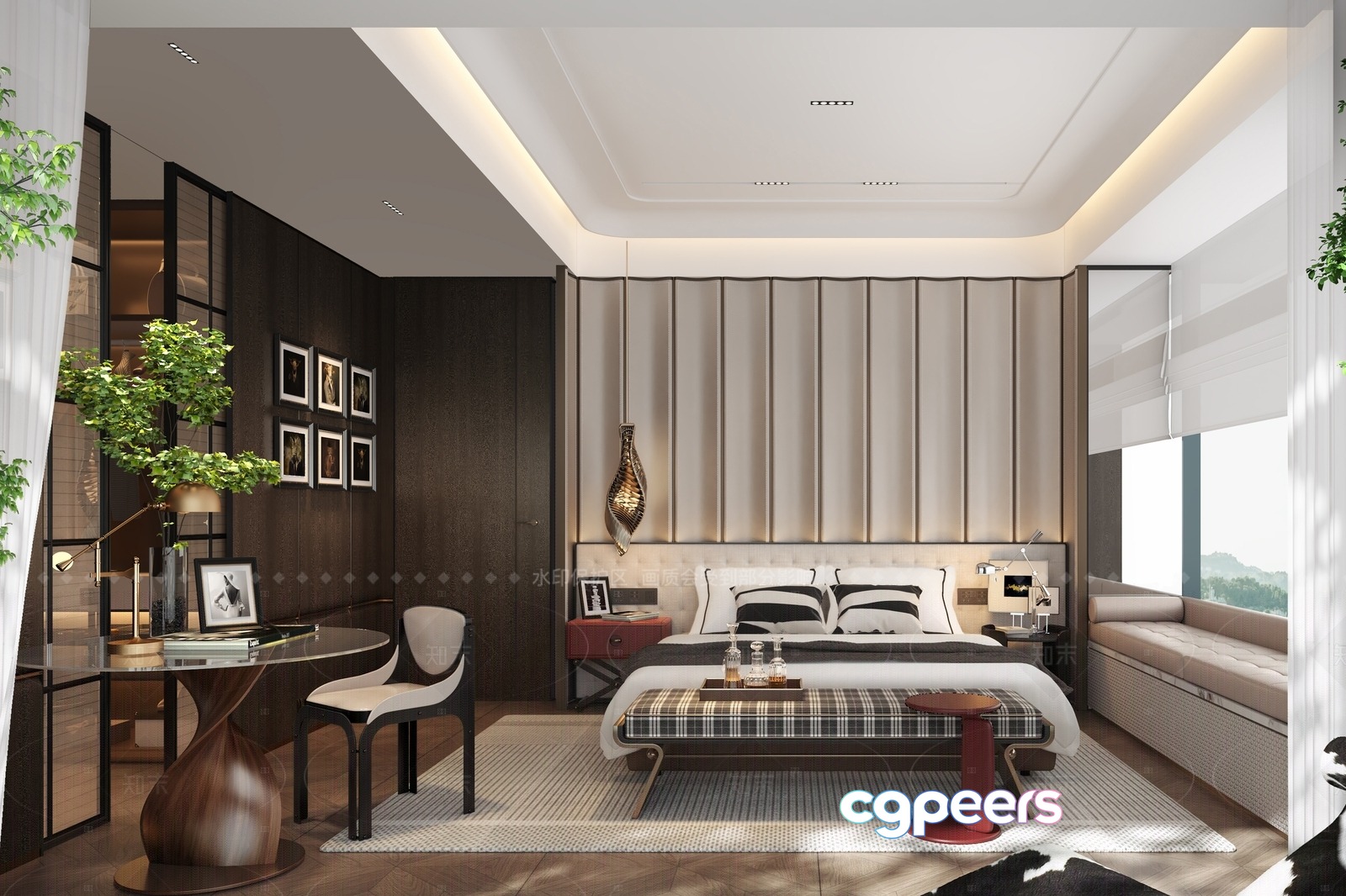 Cozy Bedroom 3D Model - 22750 - VRAY Render