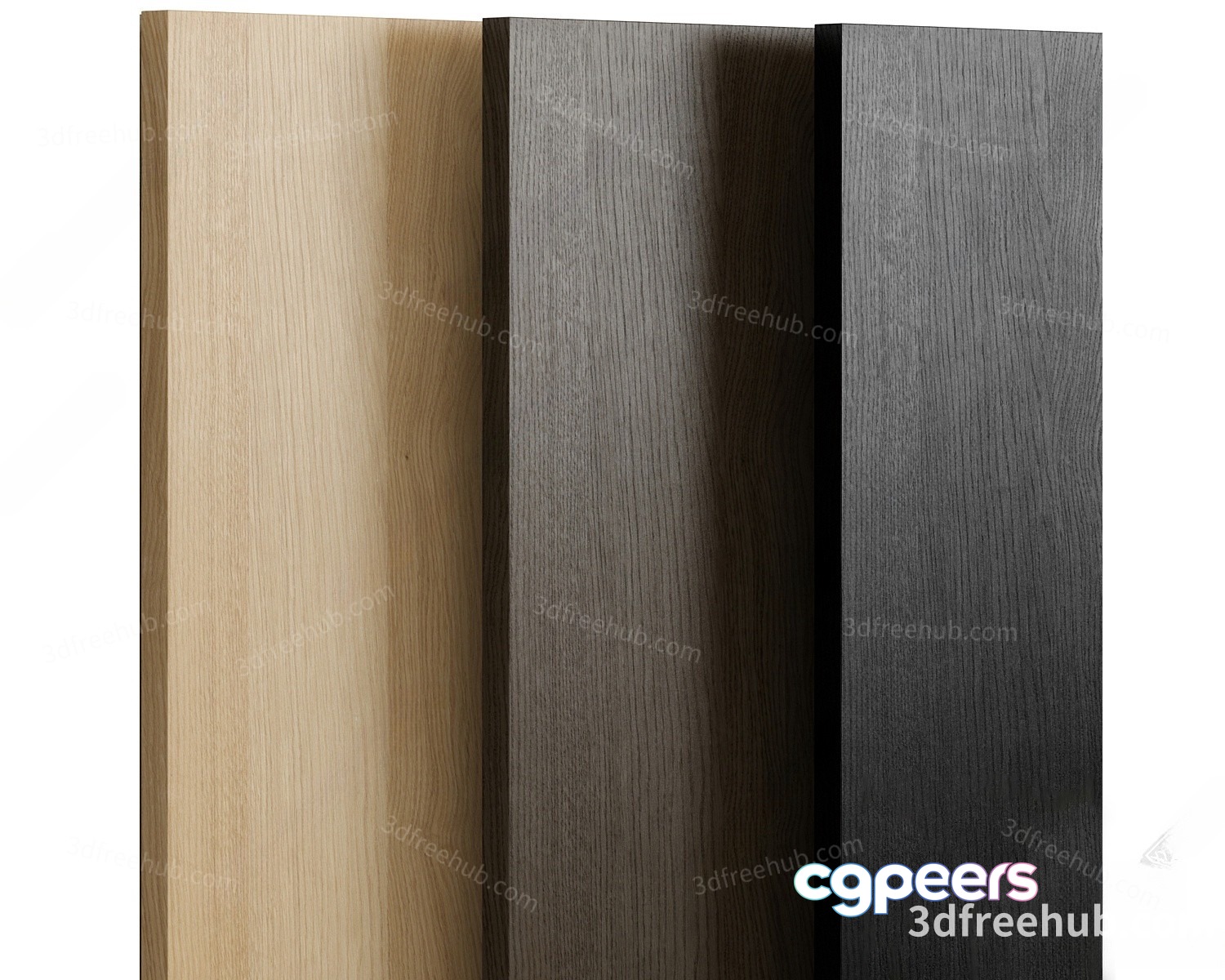 Wooden Wall Panels 3D Model - 22976 - VRAY Render