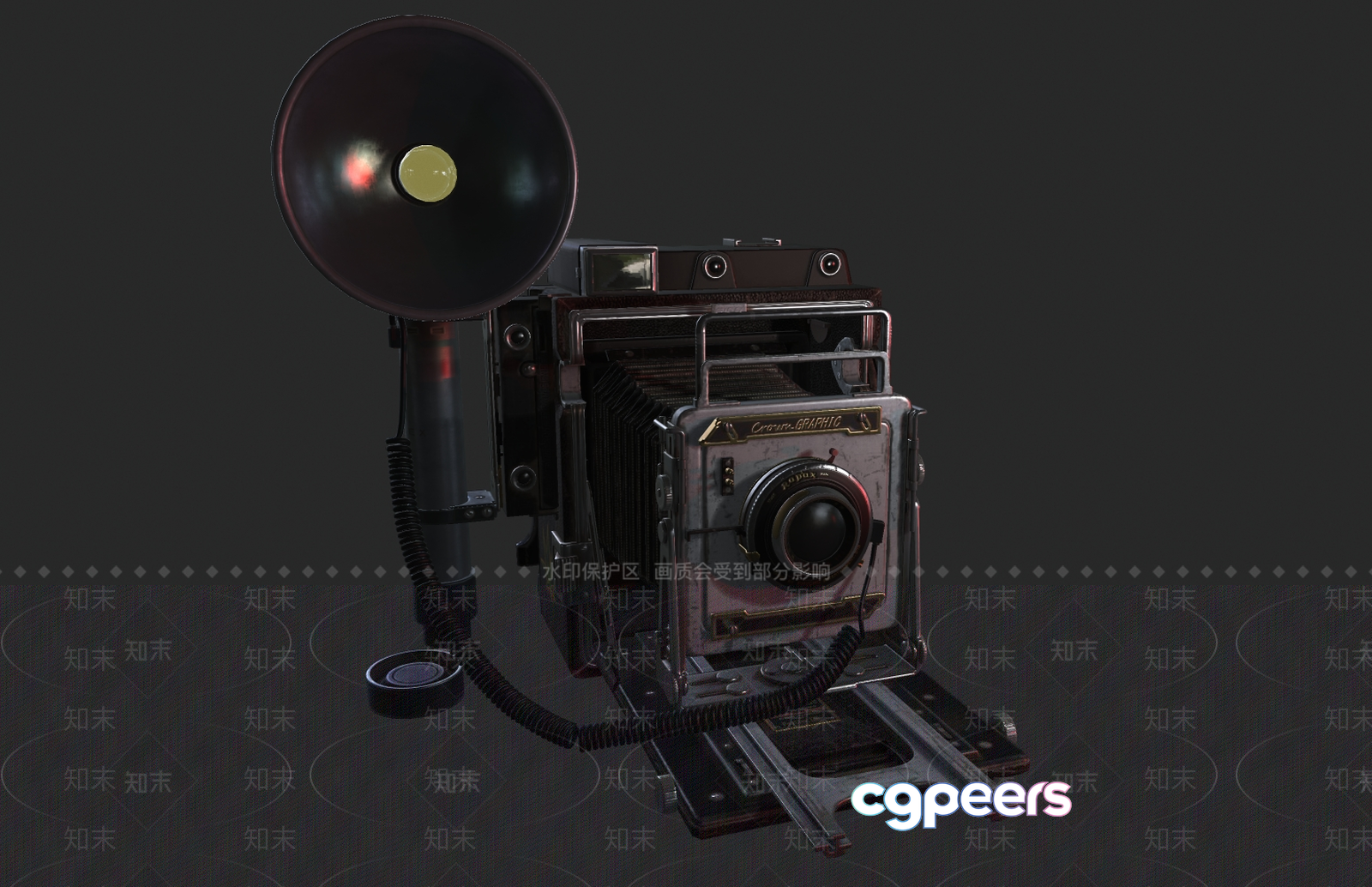 Old-Fashioned Camera 3D Model - 5169 - VRAY Render Old-Fashioned Camera 3D Model - 5169 - VRAY Render