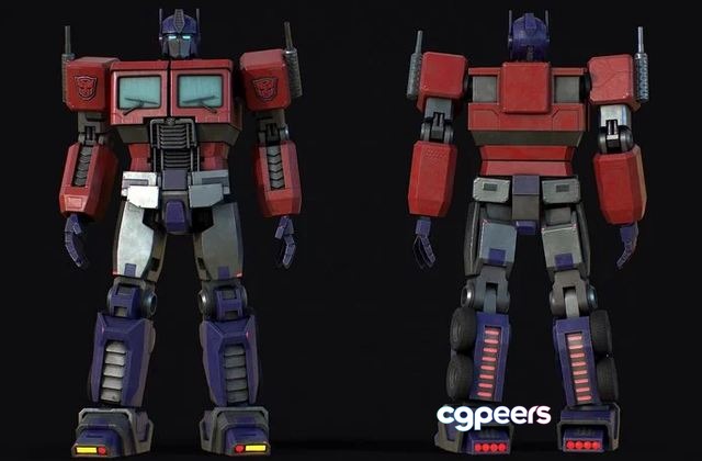 3D Game Assets - Optimus Prime 3D Game Assets - Optimus Prime