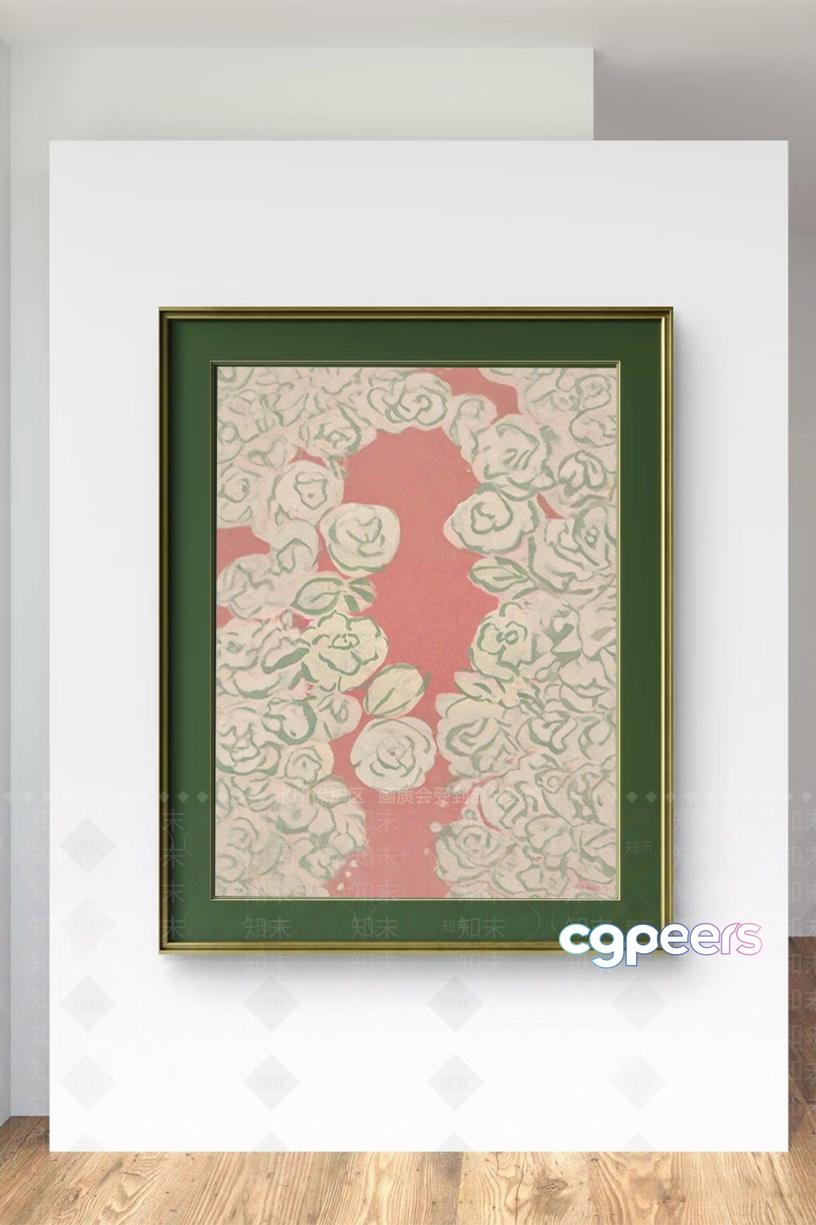 A Framed Picture 3D Model - 3536 - VRAY Render A Framed Picture 3D Model - 3536 - VRAY Render
