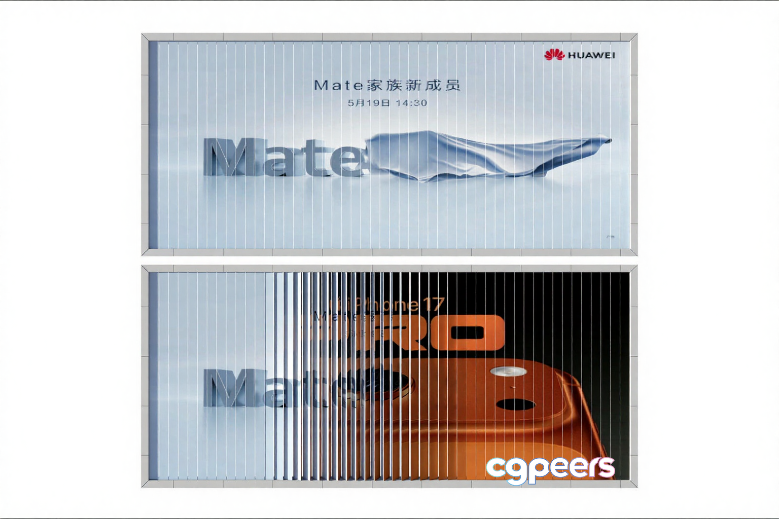 A Huawei Mate 30 Pro Advertisement 3D Model - 16911 - VRAY Render