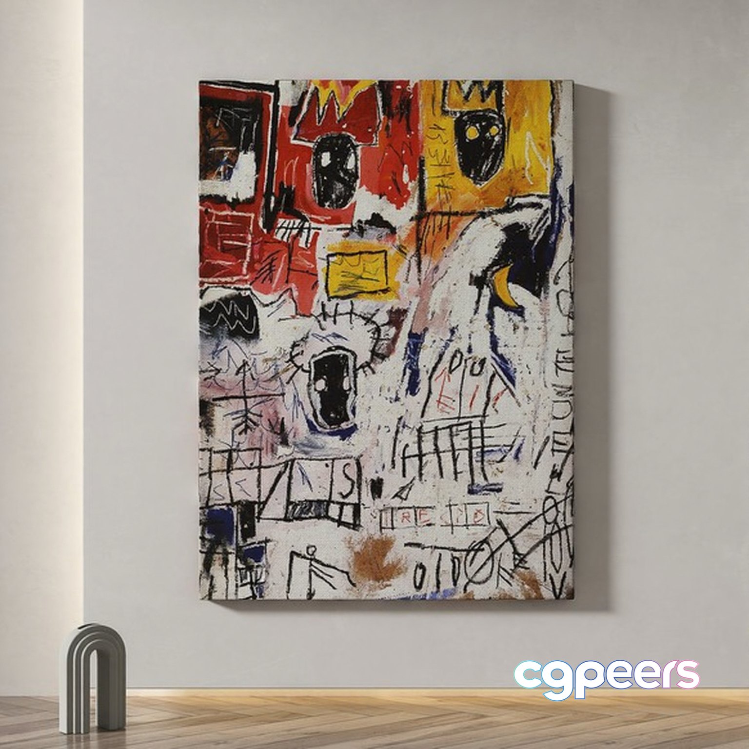 Abstract Art Piece 3D Model - 10299 - VRAY Render