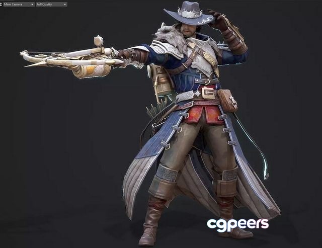 3D Game Assets - Hunter Low-poly 1 3D Game Assets - Hunter Low-poly 1