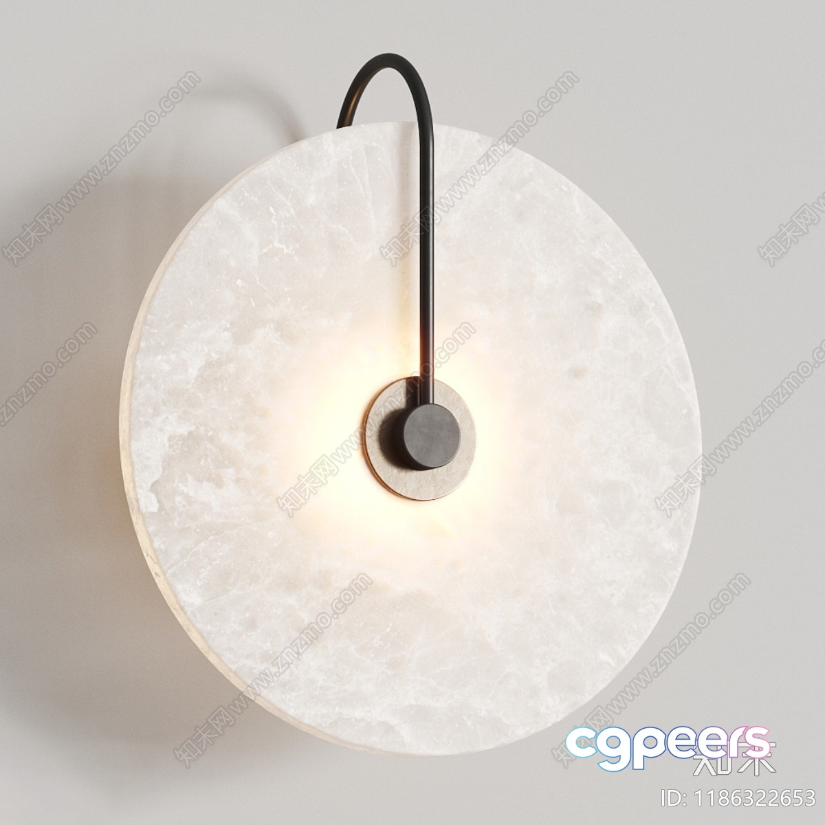 Modern Wall Light Fixture 3D Model - 12307 - CORONA Render