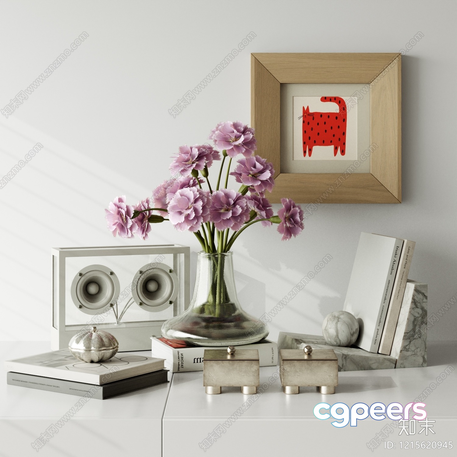 Modern Home Decor 3D Model - 16852 - VRAY Render Modern Home Decor 3D Model - 16852 - VRAY Render